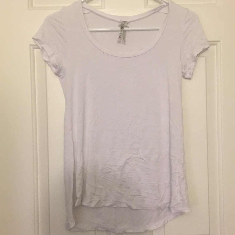 White cotton T-shirt